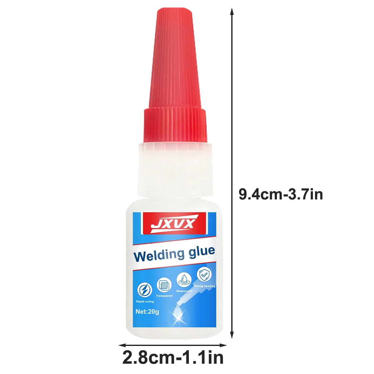 20 g Solo per creatori di gioielli Colla liquida super forte e oleosa Colla originale pura Asciugatura rapida e impermeabile per braccialetto con strass e perle Colla liquida trasparente per creazioni fai da te.