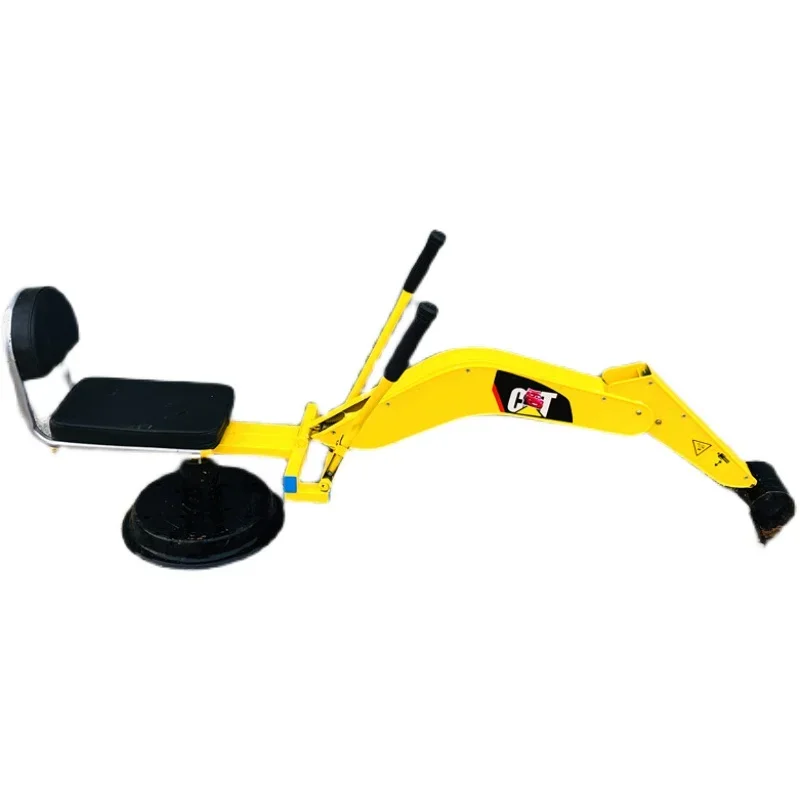 

For Children's Playground Hand Excavator Engineering Truck Can Seat Large Beach Boy Poke Ride Alloy Excavator