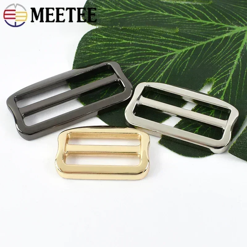 5/10Pcs 20/25/32/38mm Belt Buckle Backpack Band Adjustable Metal Buckles Bag Strap Quick Slider Release Clasp Webbing Hook Parts