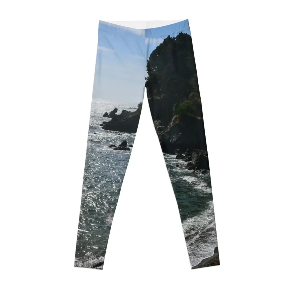 

Stillwater Cove, Sonoma County, California Leggings exercise clothing for sporty woman push up Womens Leggings