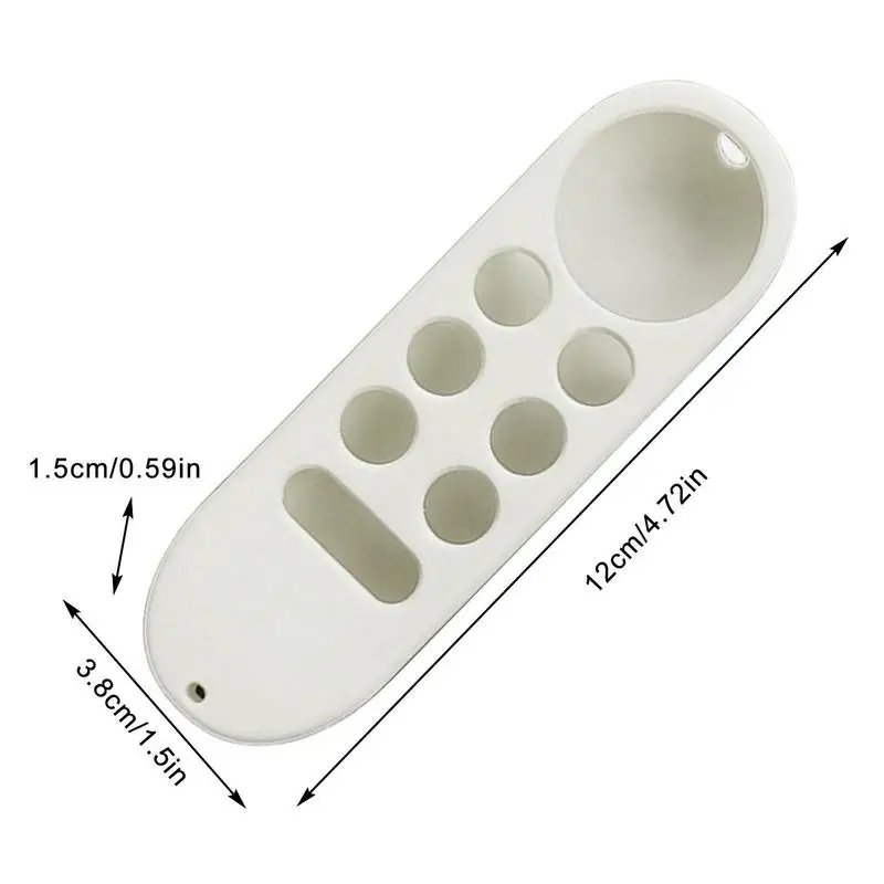 Non-slip Soft Silicone Case For Chromecasts Remote Control Protective Cover Shell For Google Tv Luminous Voice Remote Control