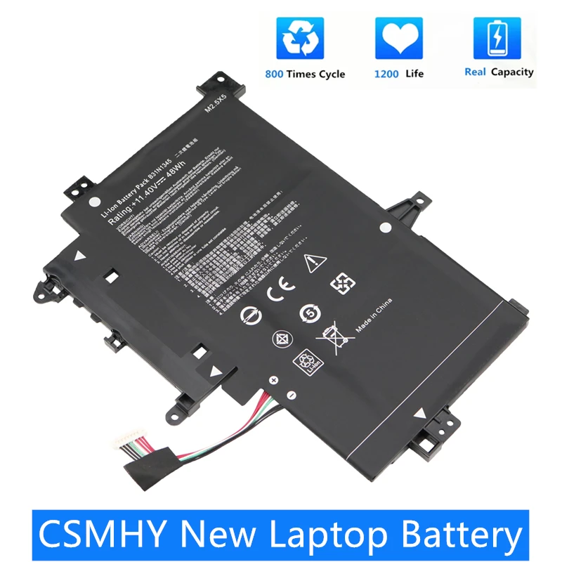 

Новый аккумулятор CSMHY B31N1345 для ноутбука Asus TP500 TP500LA TP500LN TP500LB 0B200-00990100, 48 Вт/ч