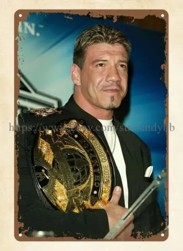 art wall metal Eddie Guerrero Latino heatwrestler metal tin sign