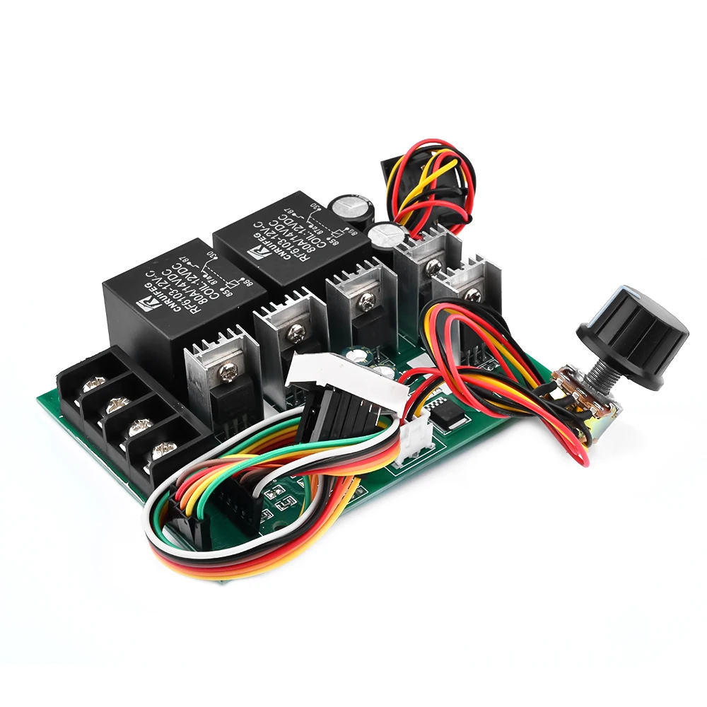 PWM Speed Controller DC Motor 40A Digital Display 10-55V 0~100% Motor Adjustable Drive Module Input MAX60A 12V 24V 36V 48V