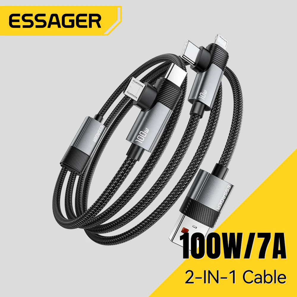 Essager 2-In-1 100W… - image
