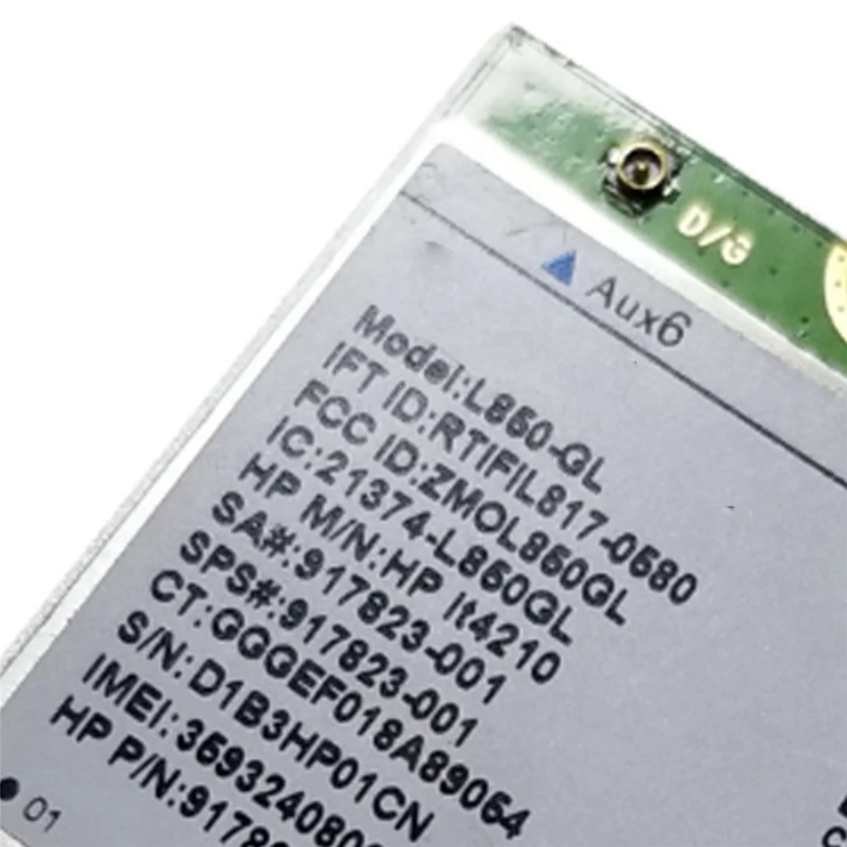 20X L850-GL LT4210 FDD-LTE TDD-LTE 4G بطاقة 4G وحدة SPS ، 917823-001 لأجهزة الكمبيوتر المحمول 430 440 450 G5