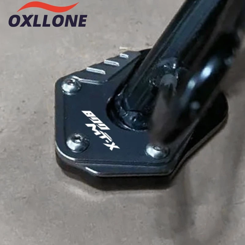 

800MTX Kickstand Accessories FOR CFMOTO 800MT-X 800MTX MTX 800 2024 2025 Motor Foot Side Stand Extension Pad Support Plate Pedal