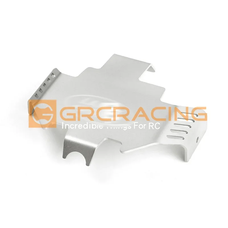 Plaque de protection de châssis en acier inoxydable, armure métallique pour voiture 1/10 RC Inoler Traxxas TRtage Defender LAND ROVER, pièces de bricolage, 1 ensemble