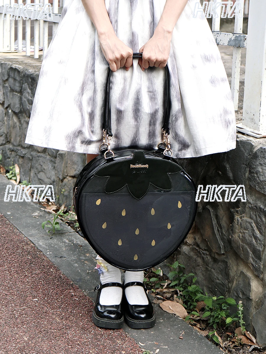 Sweet and Cute Fashion Summer Large Capacity Light Pink Pain Bag Girls Kawaii Casual Shoulder Crossbody Lolita Backpacks Women