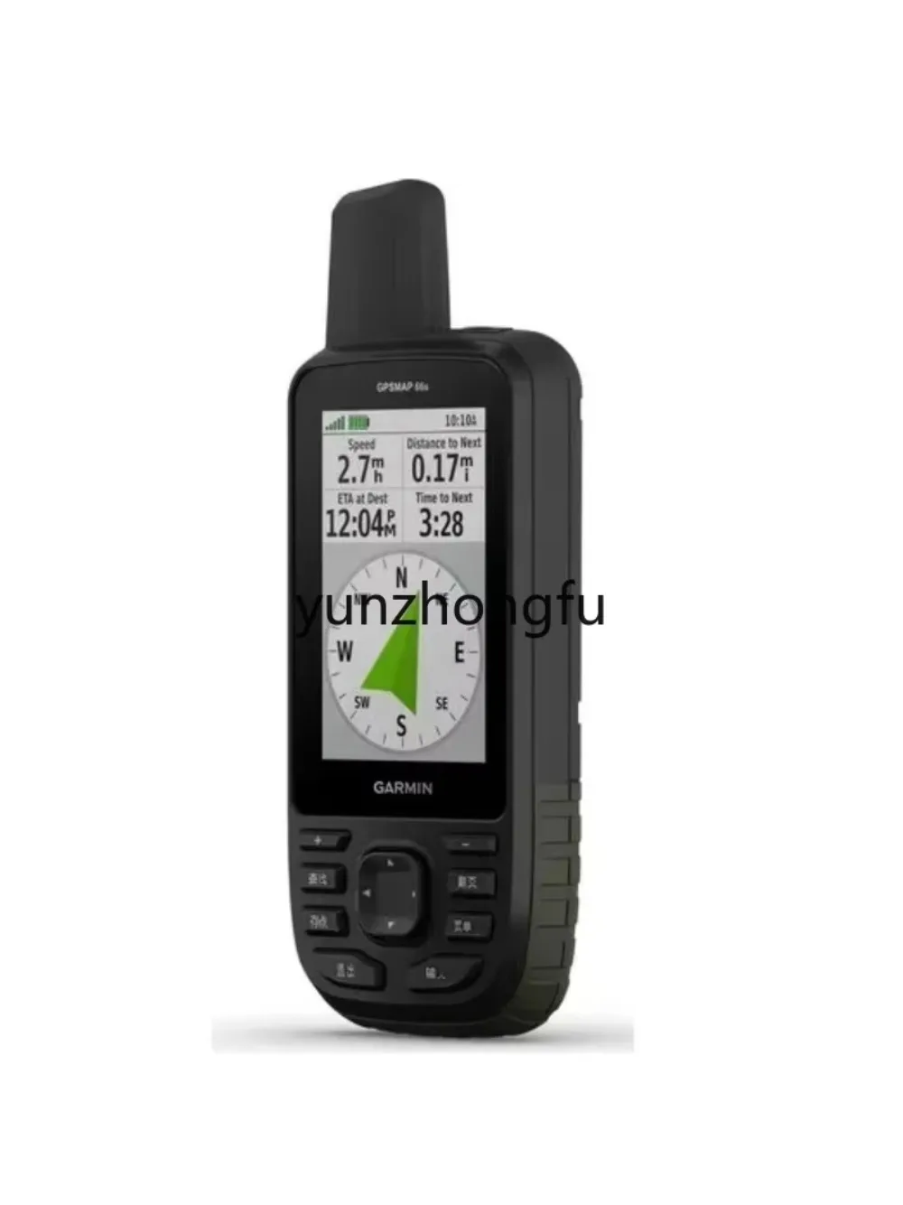 Original 66S Outdoor GPS Handset Get 32G Map Card and on-Board Bracket Rechargeable Battery