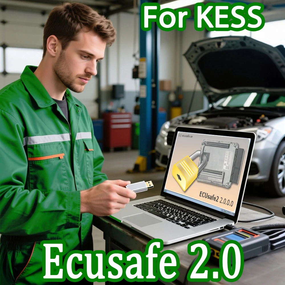 ECUSafe 2.0 KESS Software Repair Auto Inspection Tools ECU Safe 2.0 Diagnostic Car ECU ECM Tuning Auto Tool Code Reader