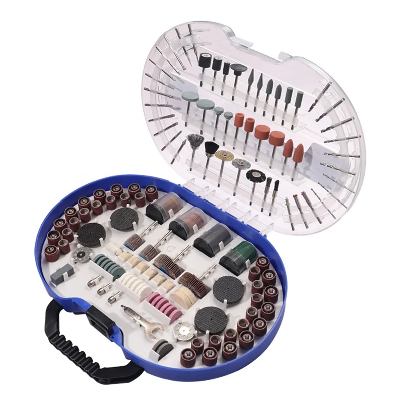 BAAG-para accesorios de lijadora eléctrica Dremel, juego de herramientas rotativas, Kit de lijado y pulido, herramientas de carpintería, 275 Uds.