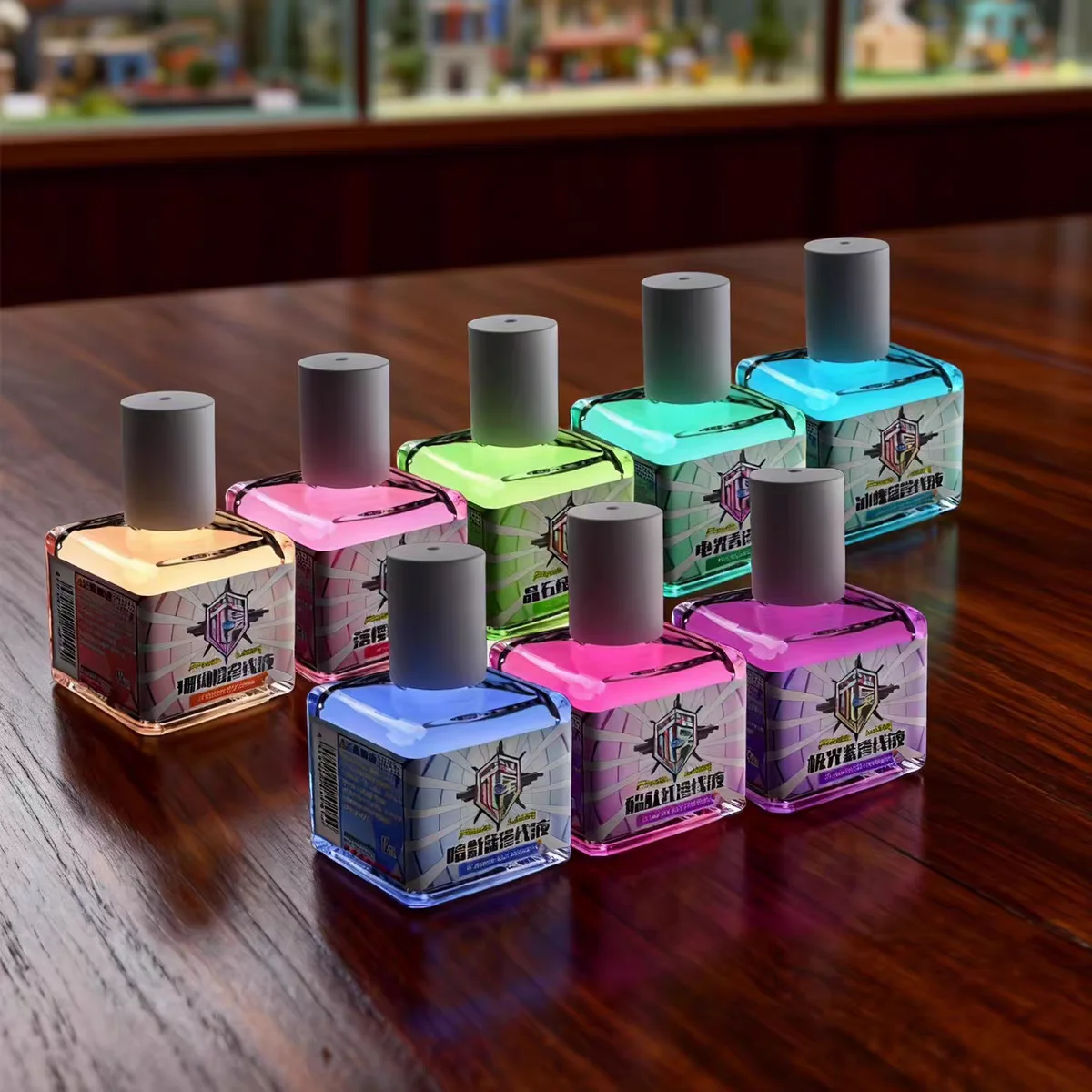 WQ 45ml Panel Line Accent Color Liquid Model Highlighting Paint For Assembly Model Painting Tools Hobby DIY Pigment Tools