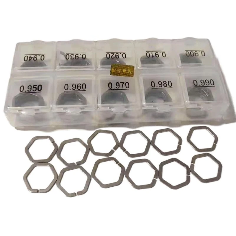 

50 pcs for Sie-mens Armature lift adjusting shim 0.90-0.99,common rail piezo injector gasket diesel injector washer repair tools