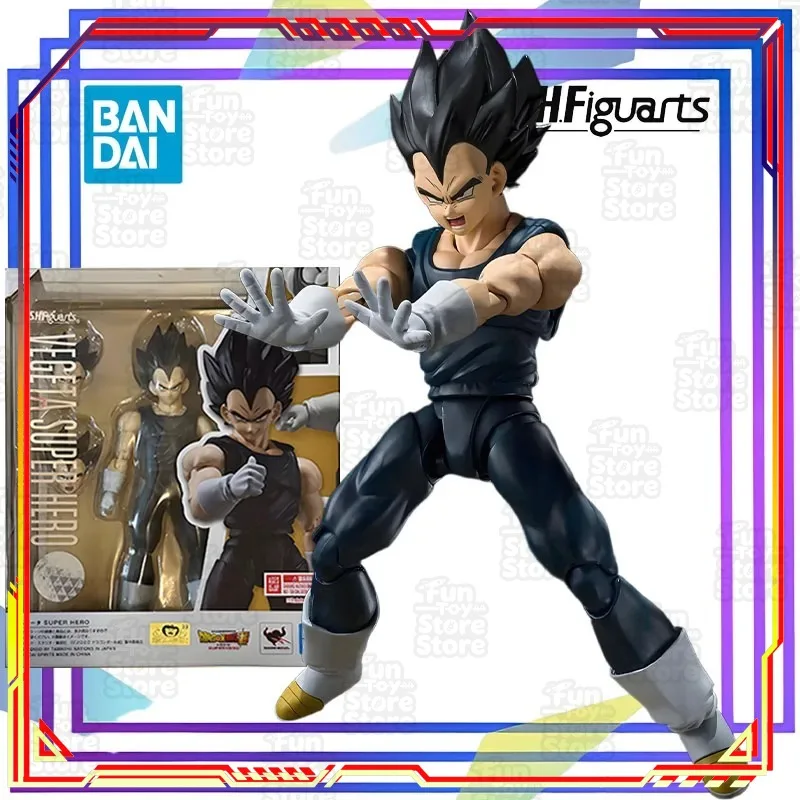 

BANDAI S.H.Figuarts Dragon Ball Super Super Android Vegeta Action Figure Collectible Toy Model Official Licensed