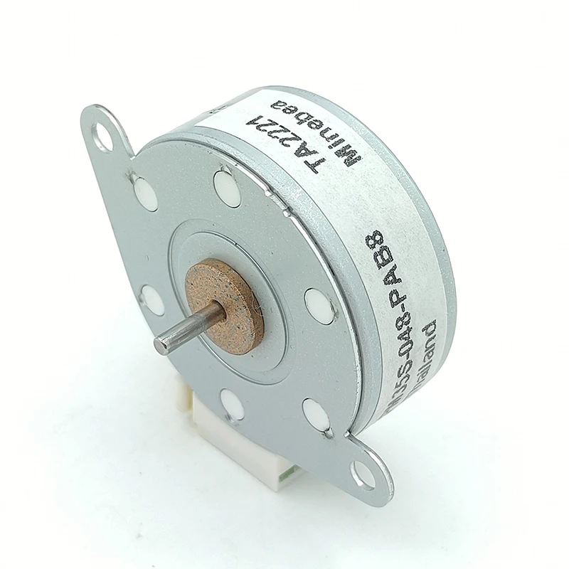 Minebea PM35S-048 Mini 35mm Round Thin Stepper Motor Micro 2-Phase 4-Wire Stepping Motor 7.5 Degree 2mm Shaft DIY Printer