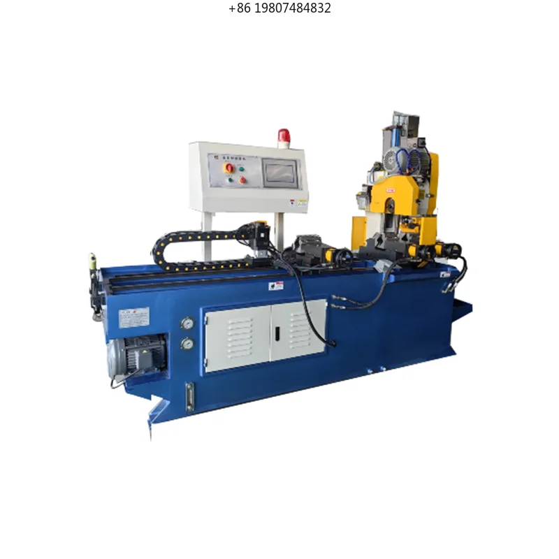 Hydraulic Circular Saw Beveling Pipe Cutting Machine High Speed CNC425 Stainless Steel PVC Metal Pipe Automatic