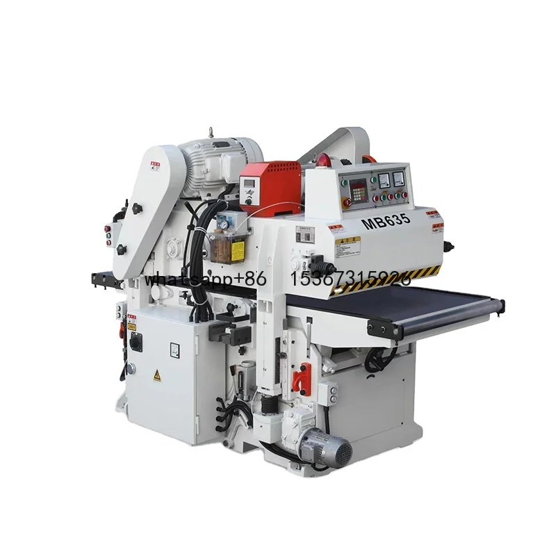 5 Double-Sided Planer Machine Wood Planer Machine Double Side Planer Thicknesser for 2