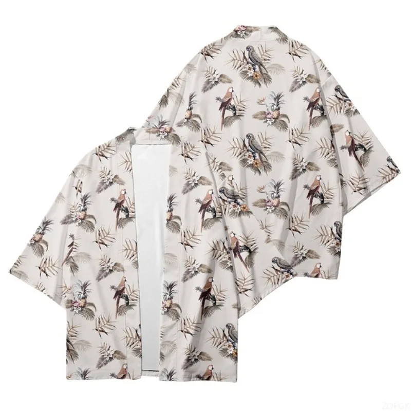 أنيمي ديناصور 3D مطبوعة الأزياء اليابانية كيمونو الرجال والنساء عارضة كيمونو سترة #6