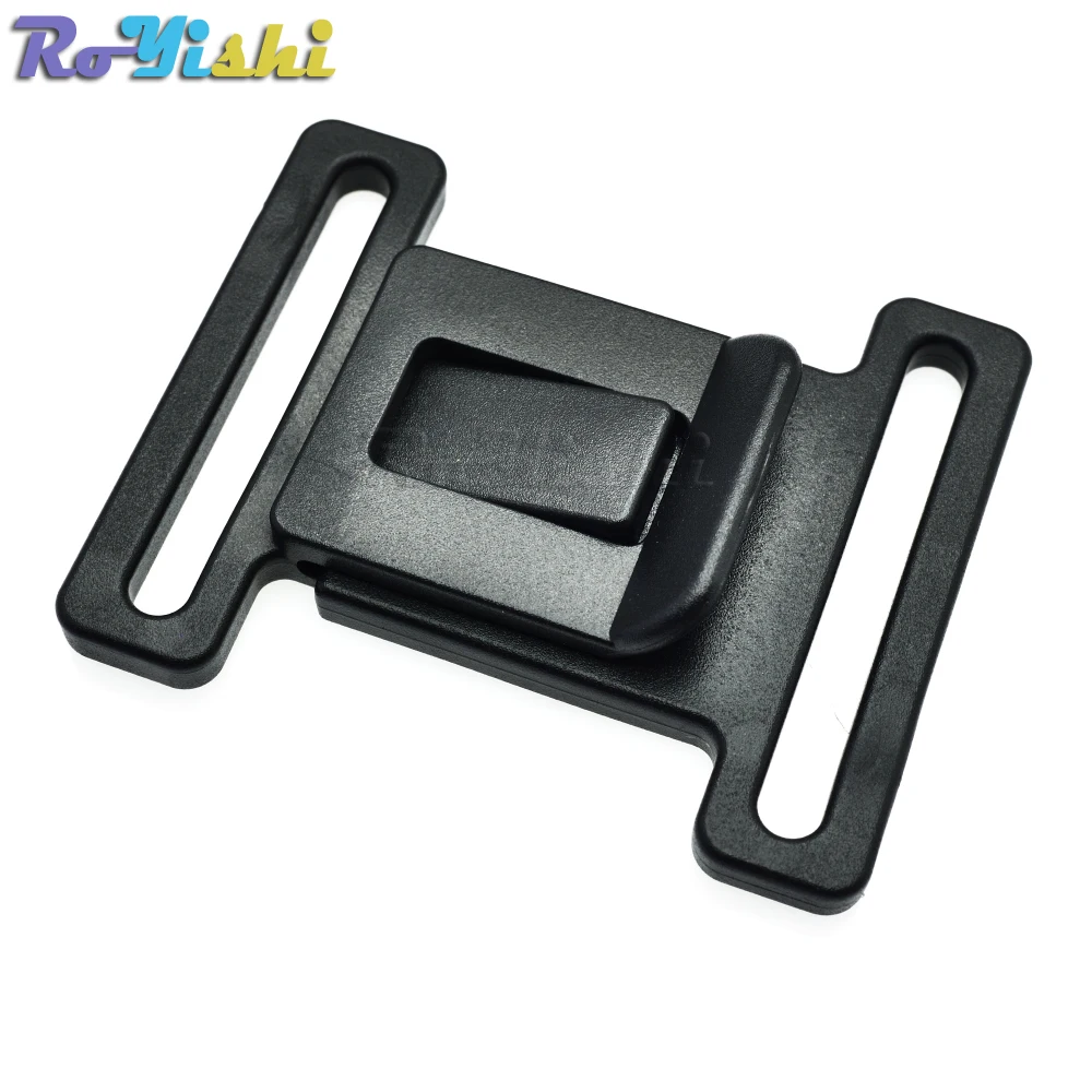 

58 мм тканевая пластиковая Центральная пряжка для спортивных студенческих повседневных сумок