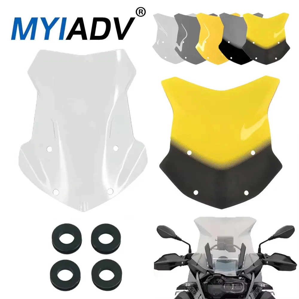 

Motorcycle Windscreen Windshield For BMW R1200GS R1250GS LC For Adventure R1200GS R1250GSA 2013-2025 Wind Deflector Protector