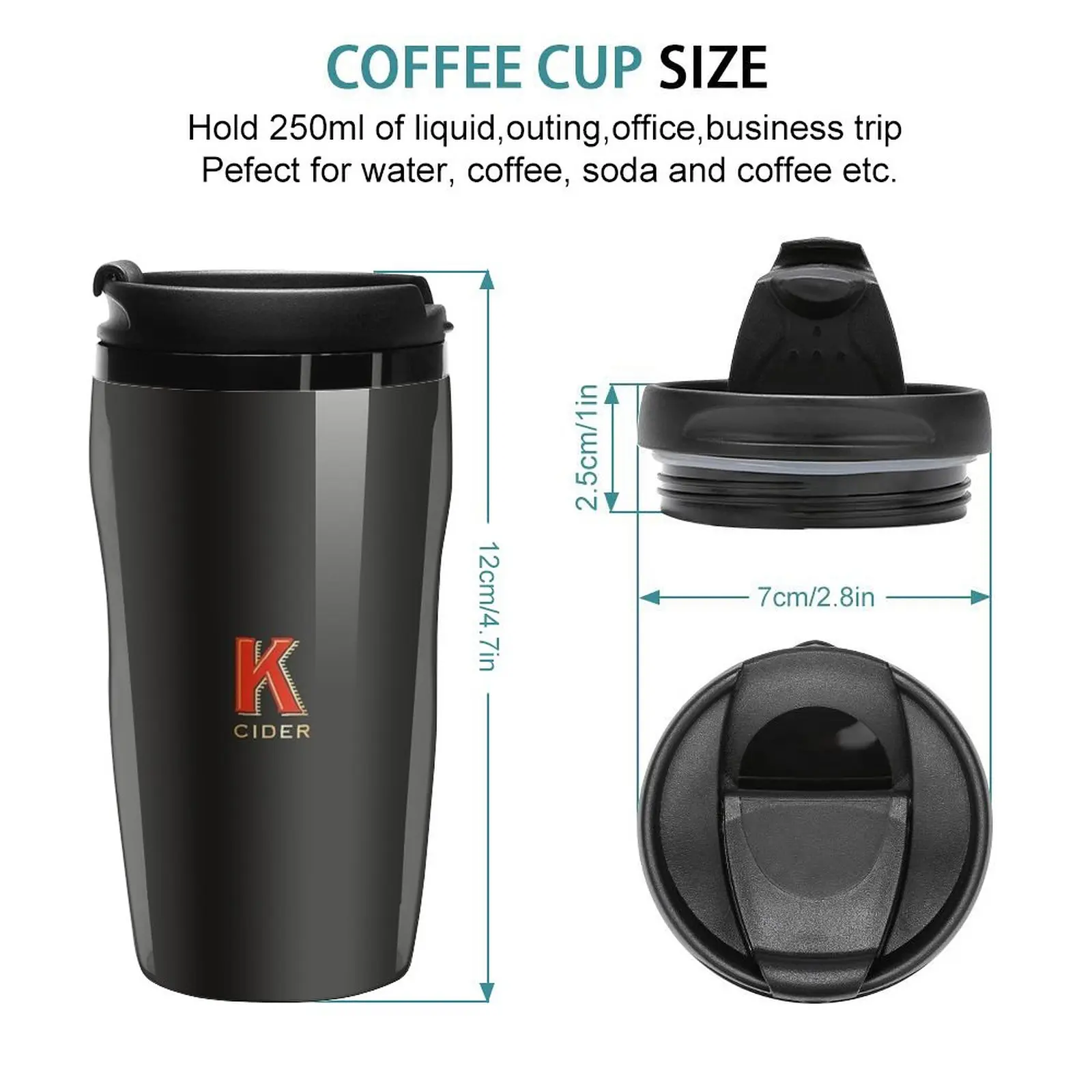 New K Cider of Primrose Chill Travel Coffee Mug Thermos Mug Coffee Bowl Cups For Cafe Coffee Good Teaware