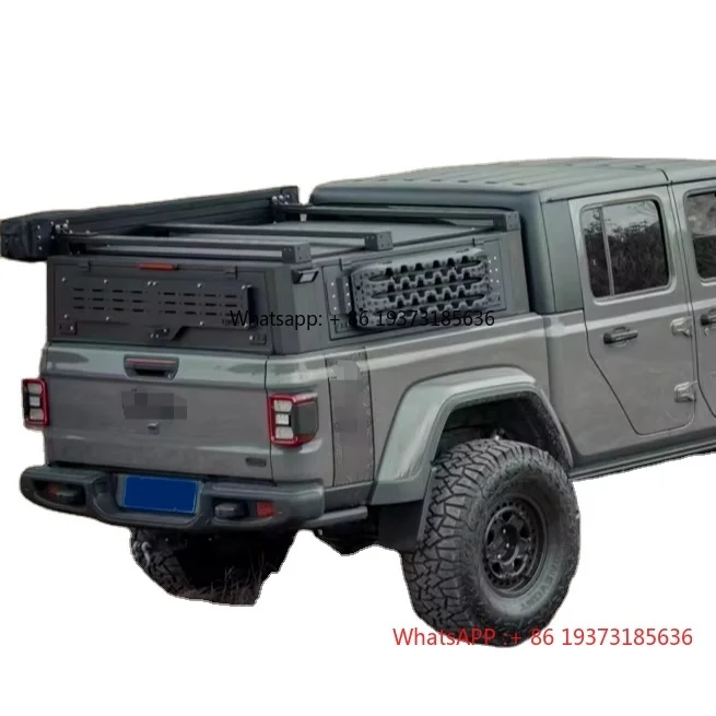 

Высокий чехол для Jeep Gladiator JT PICK up 2020, чехол для грузовика, стальной жесткий верх, внешние детали, аксессуары