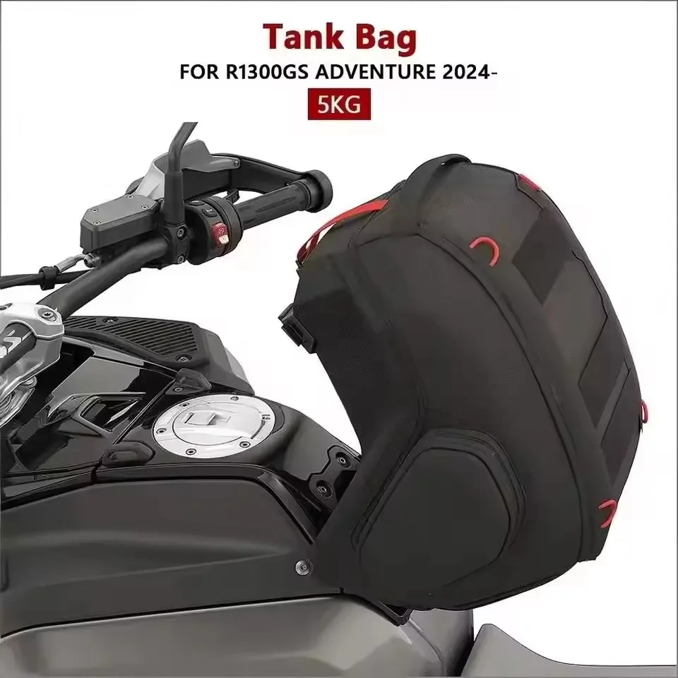 2024 2025 For BMW GS1300 R 1300 GS ADV R1300GS Adventure Motorcycle Accessories Fuel Tank Bag Luggage Storage Bag Black Kit