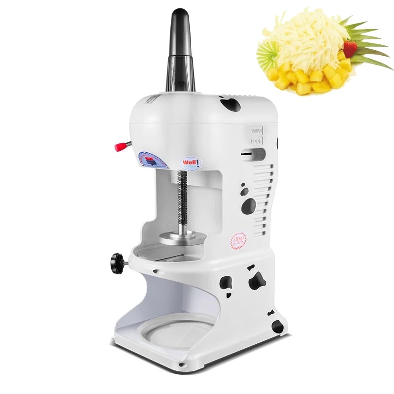 Electric Snow Cone Machine Ice Shaver Crusher Granizing Blender Mixer Chopper Cool Colder Commercial Electric Snow Slush Maker