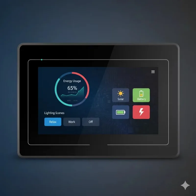 With 21.5 inch Linux System Serial Port Screen WIFI Ethernet CAN Touch Screen Resistance Type