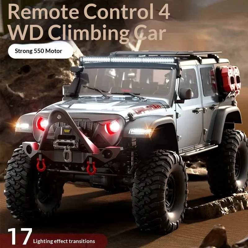 Huangbo Hot Selling 1:10 Remote Control Off Road Vehicle The Second Generation Upgraded Full Scale Climbing Vehicle Remote Car