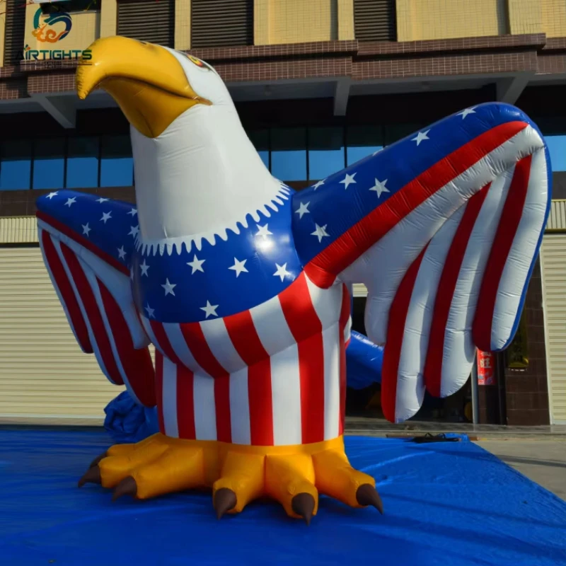 Popular USA Decoration Balloon Independence Day Inflatable US Flag Eagle Balloon
