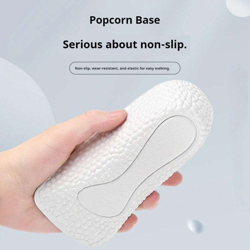 แผ่นรองพื้นรองเท้าเพิ่มความสูง 1 คู่ แผ่นรองพื้นรองเท้าระบายอากาศได้ดีและสะดวกสบายสำหรับผู้ชายและผู้หญิง แผ่นรองพื้นรองเท้ากีฬาดูดซับแรงกระแทก