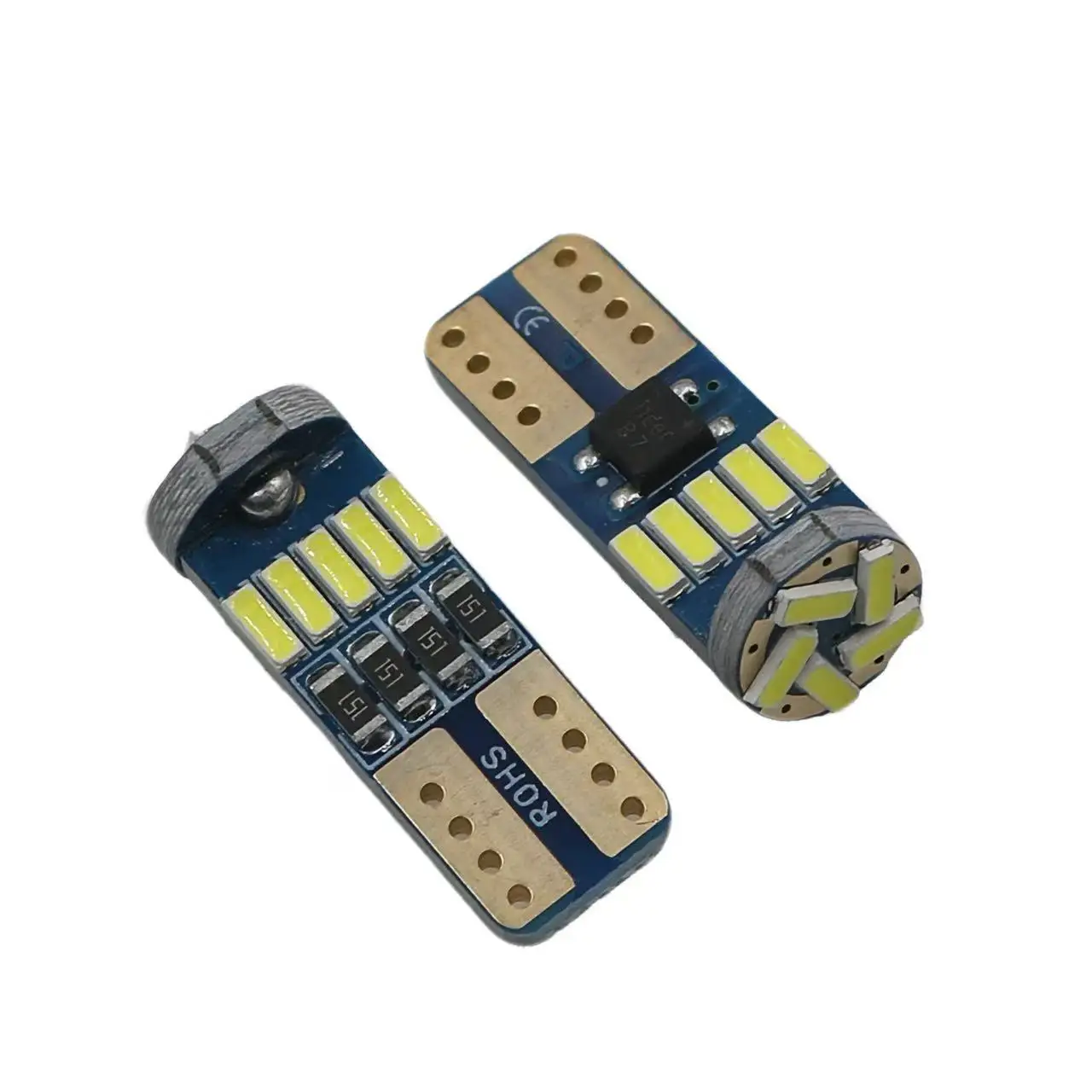 

T10 W5W Led Canbus No Error Car Interior Side Light 12V Auto License Plate Lamp Bulb Dome Read Light White