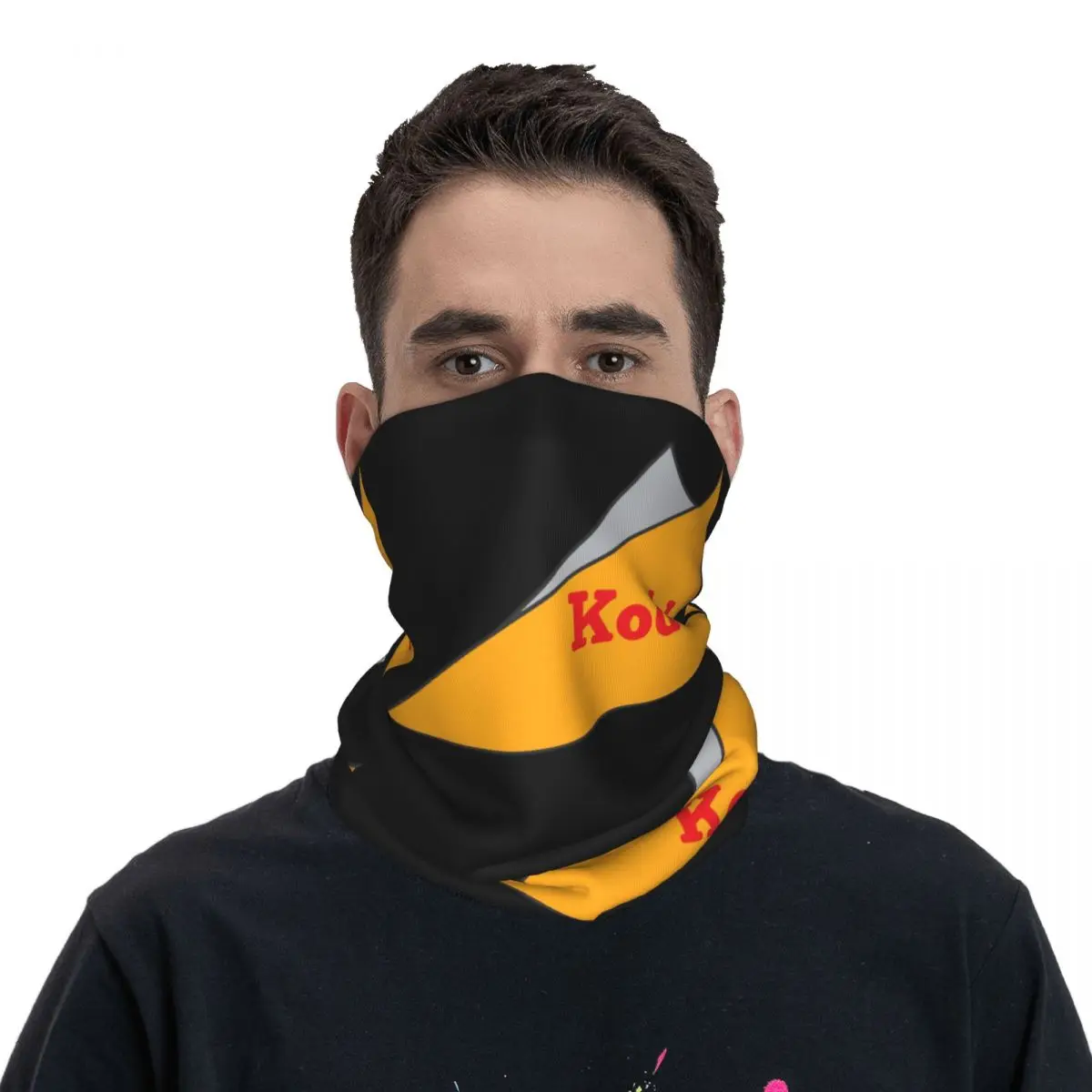 Fan Bandana Neck ghetta Motorcycle Club K-Kodak Face sciarpa multiuso ciclismo equitazione Unisex adulto inverno