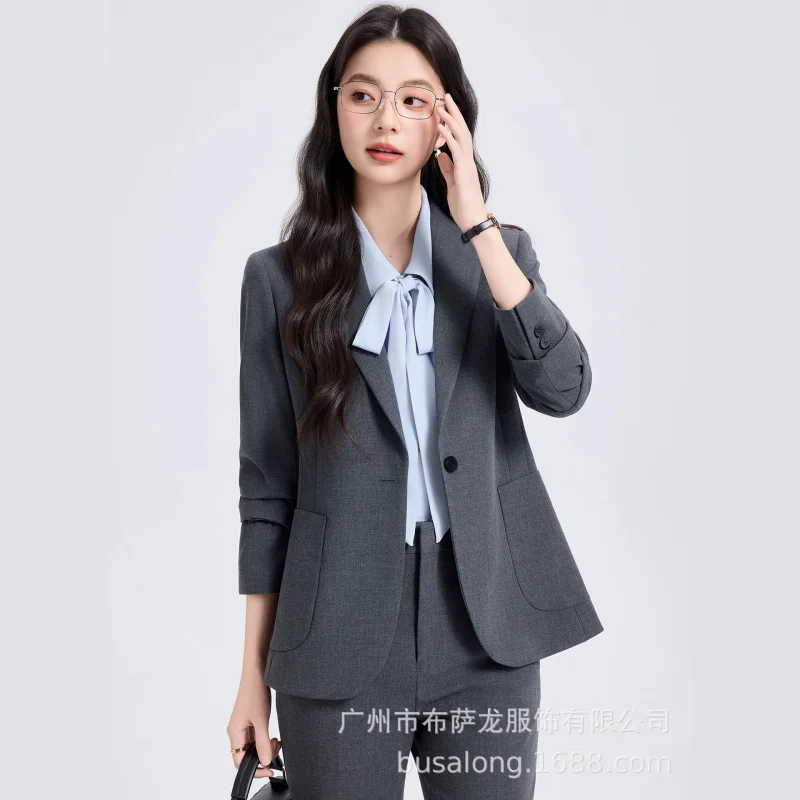 Women's Suit Set2026New high-end professional attire for college students' teacher interview and commuting formal suits