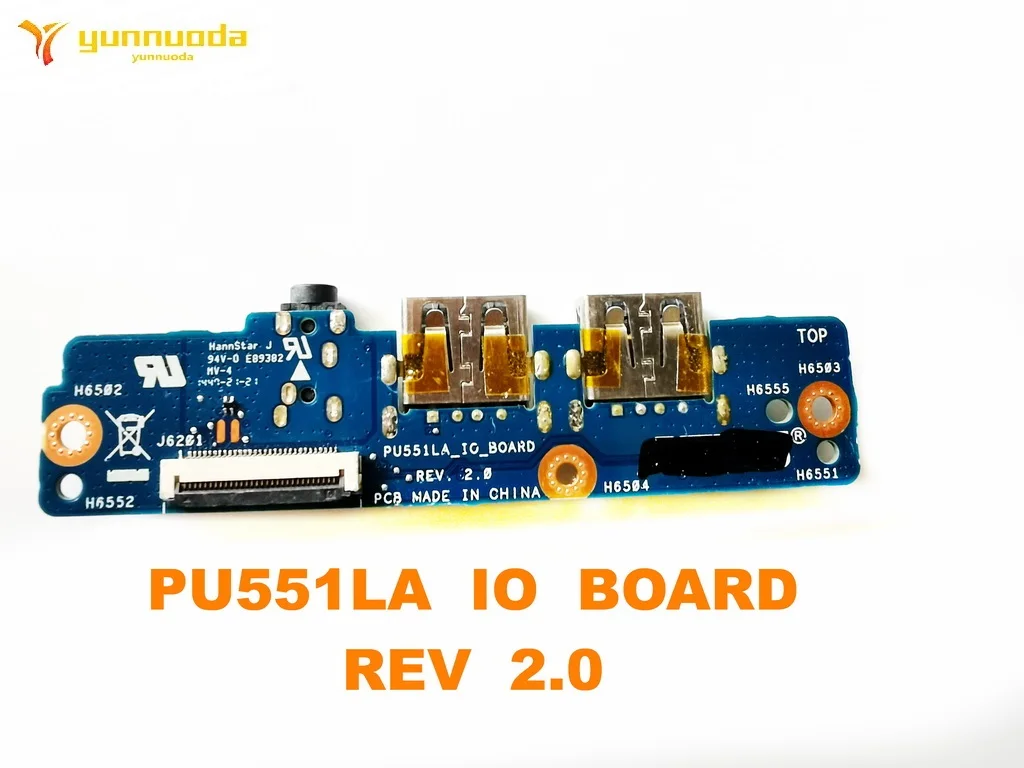 

Original for ASUS PU551LA USB board audio board PU551LA IO BOARD REV 2.0 tested good free shipping