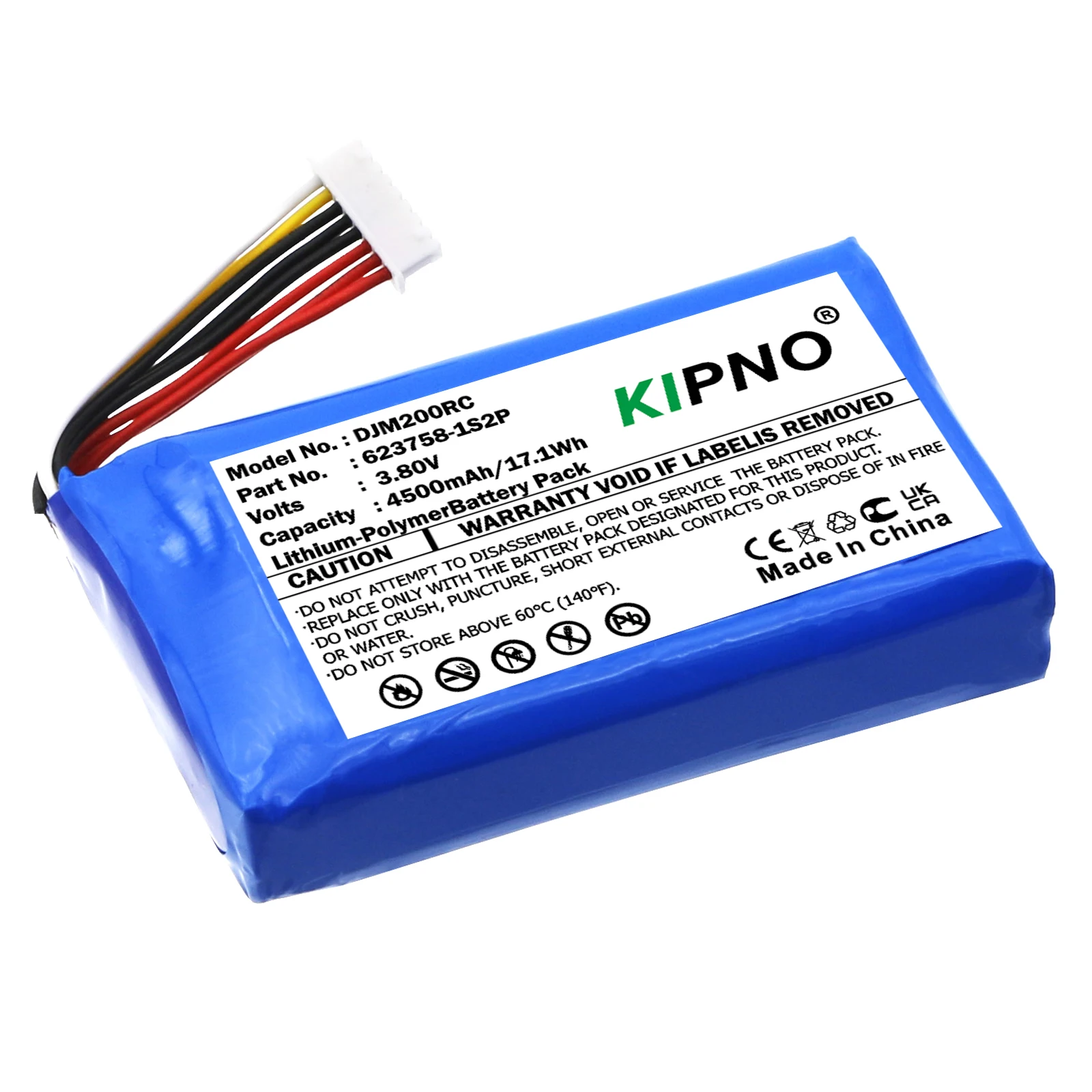 KIPNO 3.8V 4500mAh Remote Controller Battery 623758-1S2P for DJI Mavic 2 Pro Remote Control +TOOL