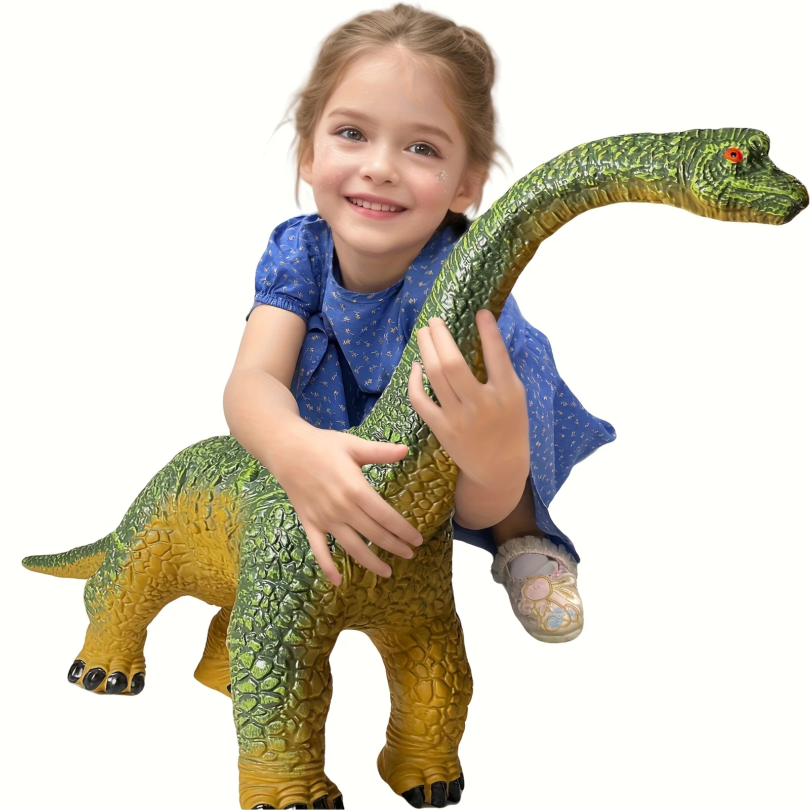 

Large Inflatable Dinosaur Toy for Kids 3-5, Realistic Green Dinosaur, Perfect for Parties & Birthdays Gifts, Inflatable Dinosaur