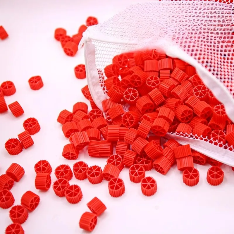 

1L Aquarium Bio Filter Media - K1 Type Fluidized Filter Mediafor Water Purification, Fish Tank Nitrate Ammonia Removal