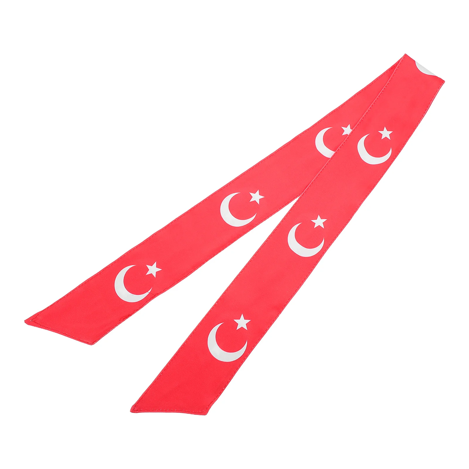 Turkish Flag Headband Athletic Headband For Men Women Non Slip Hairband For Exercise Tennis Football Head Tie For Running Soft H