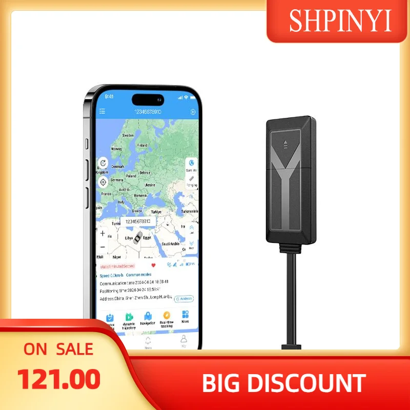 ZOOBII A7C GPS Tracker with LBS Positioning System Waterproof Platform 4G Application GSM 1 Year Compatibility IOS/Android/PC