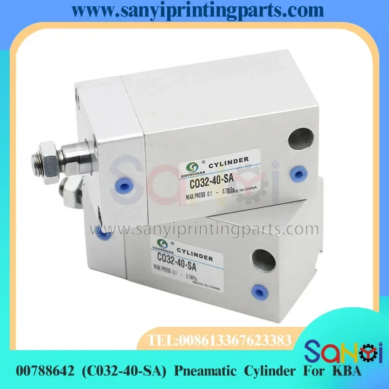 คุณภาพดีที่สุด 00788642   (C032-40-SA) กระบอกลมสําหรับเครื่องพิมพ์ KBA 105