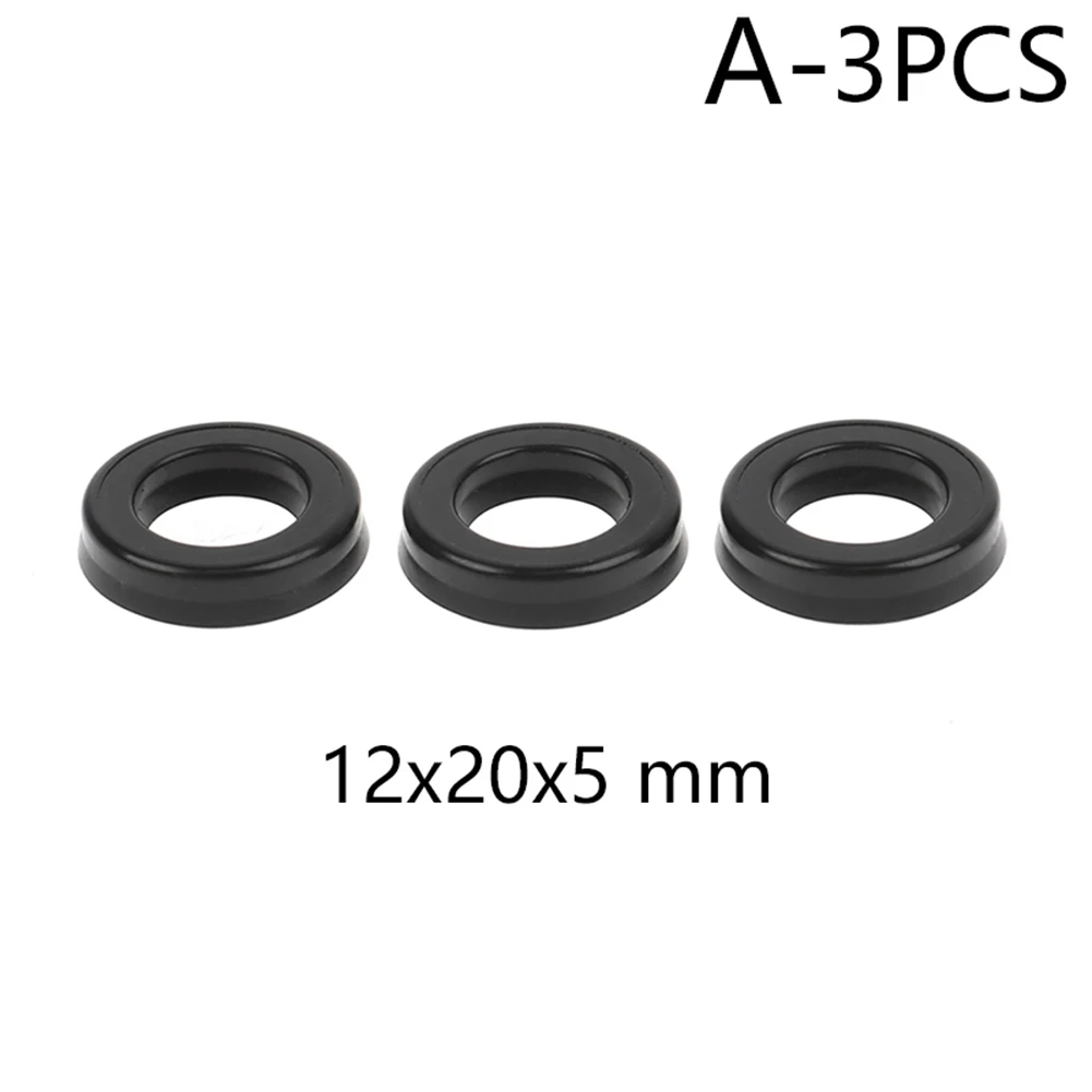Rubber Oil Seal Pump Head Sealing Ring Cleaning Machine Maintenance 3 Piece Set Easy To Replace Enhances Performance