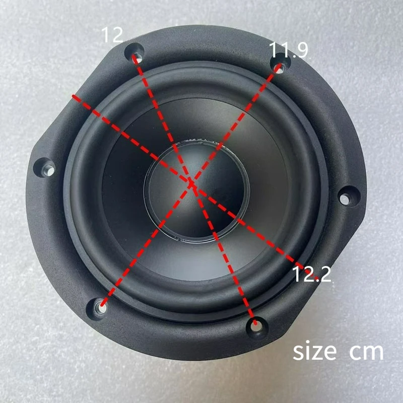 SOTAMIA 1Pcs 4.5 인치 미드베이스 오디오 스피커 5 옴 35W 홈 시어터 음악 사운드 스피커 DIY 책장 블루투스 스피커