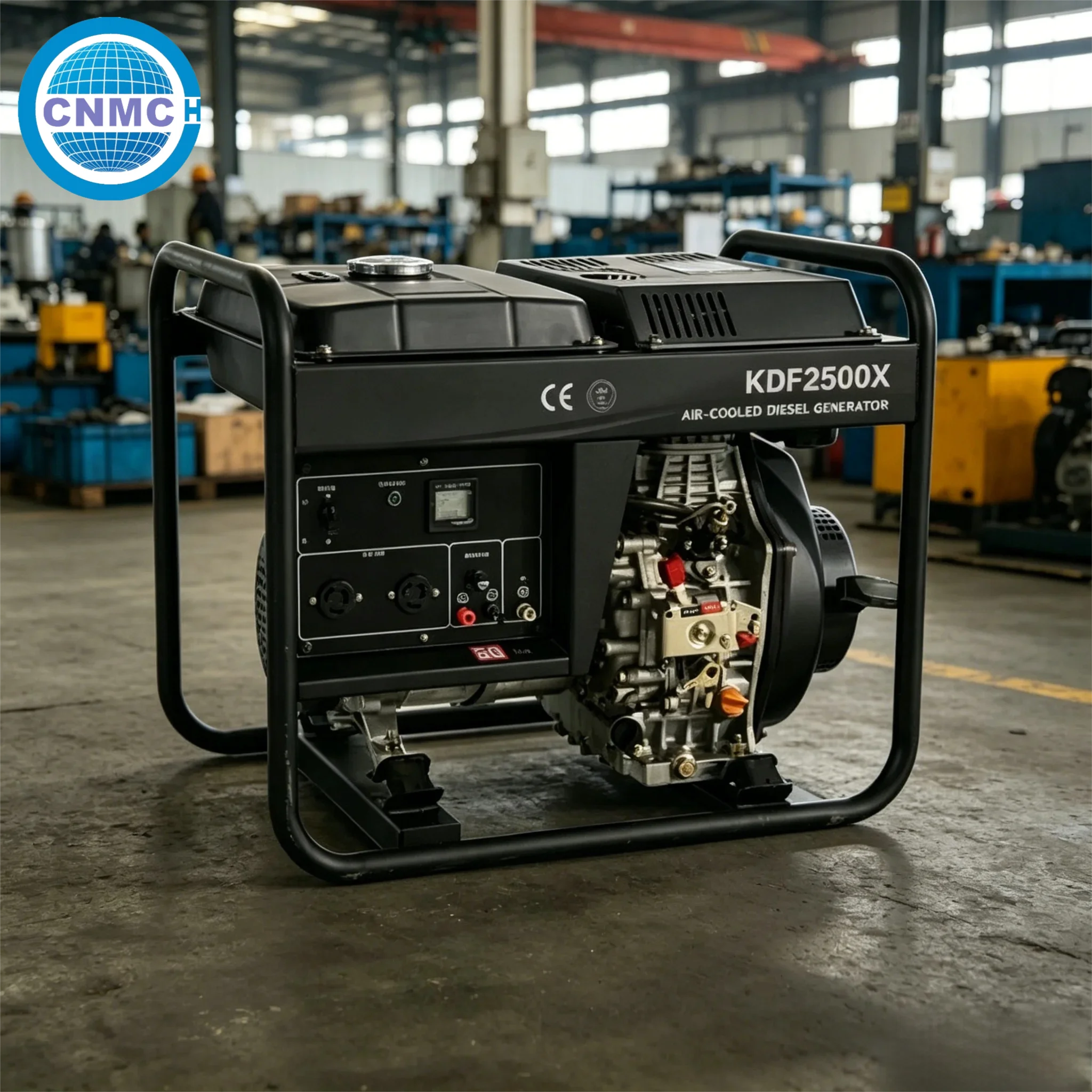 Open Frame Diesel Generator 3KW 4KW 5KW 7KW 9KW 50HZ 230V generators Electric Start generators for home electricity CE Certified
