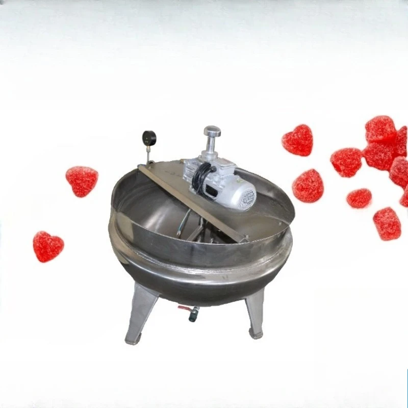 Sugar pot, can customize a variety of output configuration candy production line sugar melting equipment