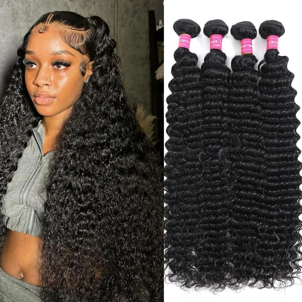 Deep Wave Human Hai… - image