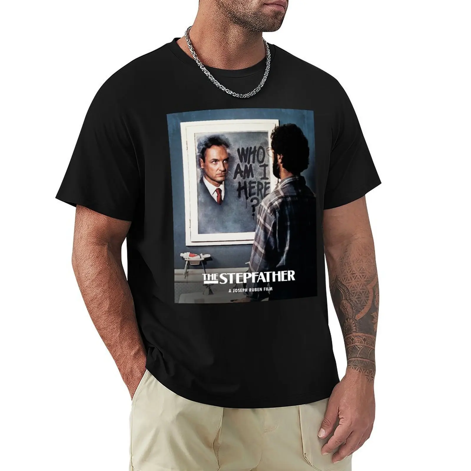 

The Stepfather T-Shirt cotton man t-shirts vintage t shirts mens designer t shirt