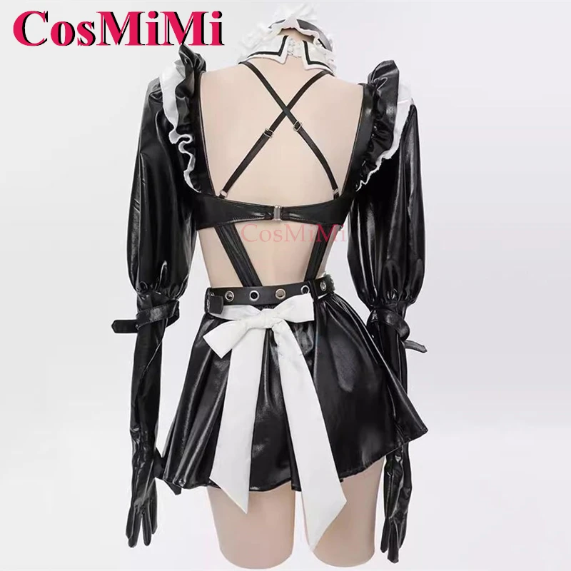 CosMiMi Hot Game Anime Fighting Maid Cosplay Costume Fashion Sweet Maid Combat Uniforms Carnival Party Role Play Clothing S-XL